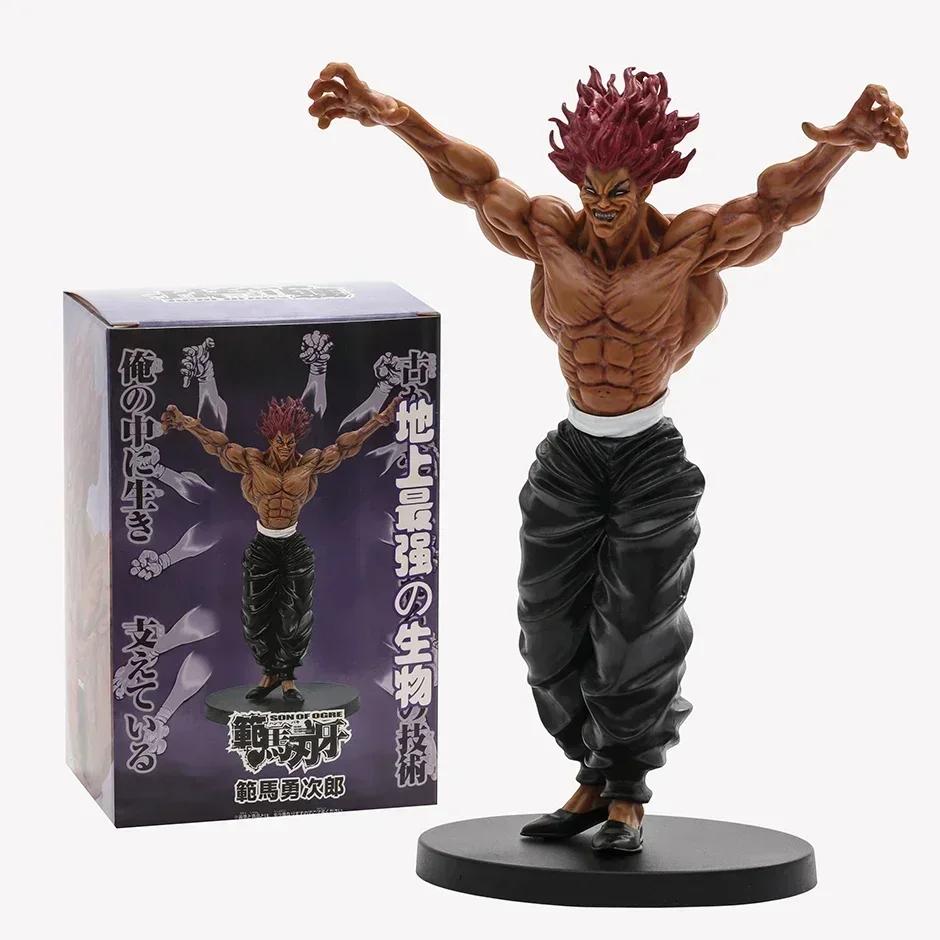 Baki Yujiro Jack Hanma PVC Figure Collection Model Toy Doll Brinquedos