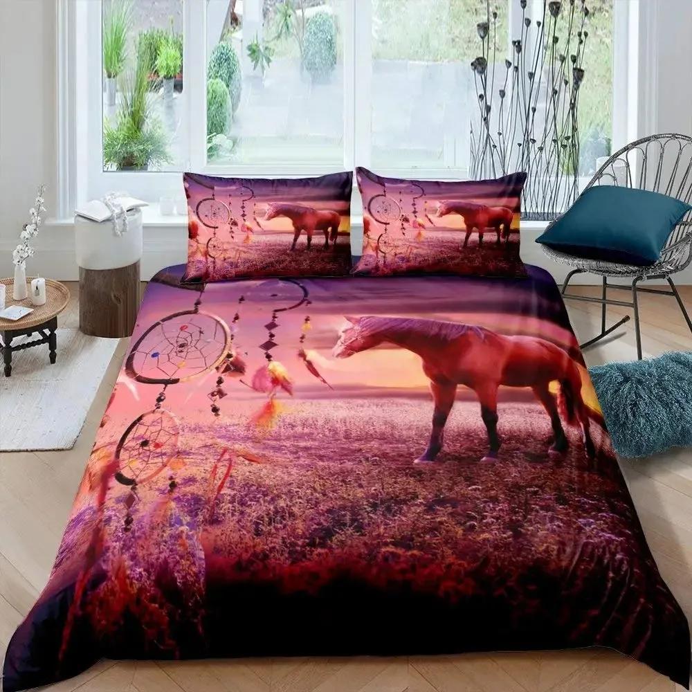 Fantasy Duvet Cover Set Girls Dream Butterfly Theme Bedding Set Floral Comforter Cover Set For Girls,Flower Mushroom Quilt Cover