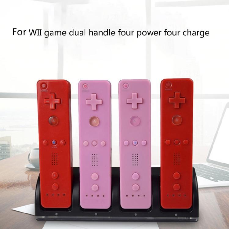 Charger Compatible for Game Console 4 Ports Charging Stand