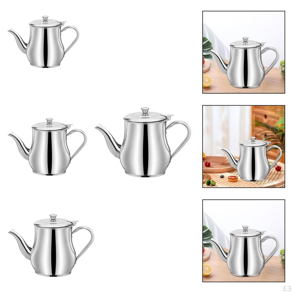Non-Slip Stainless Steel Oil Strainer Lard Dispenser for Restaurant Kitchen Home Hotel