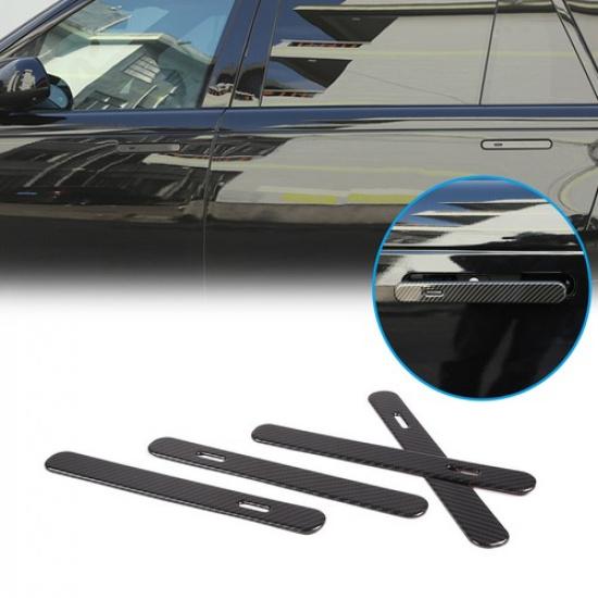 ABS Carbon Fiber Side Door Handle Cover Trim For Range Rover Sport/Vogue 23-24