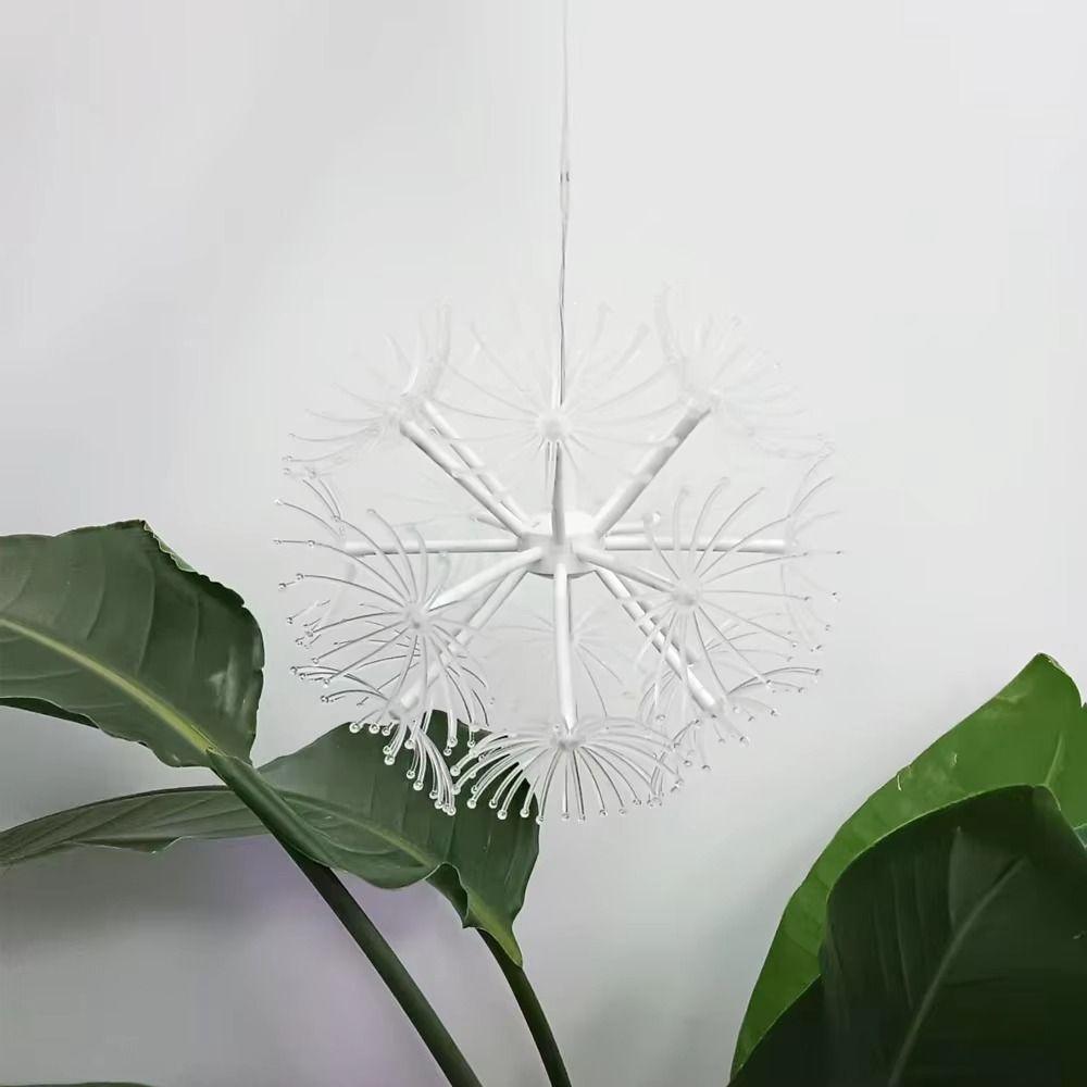 IP44 Solar Ground Pendant Lamps 19LED Starburst Lamp Fairy Lights LED Hanging Chandeliers  Party