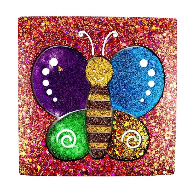 Animals Silicone Mold Puzzle Preschool Kids Baby Puzzles Cartoon Resin Mold Gift