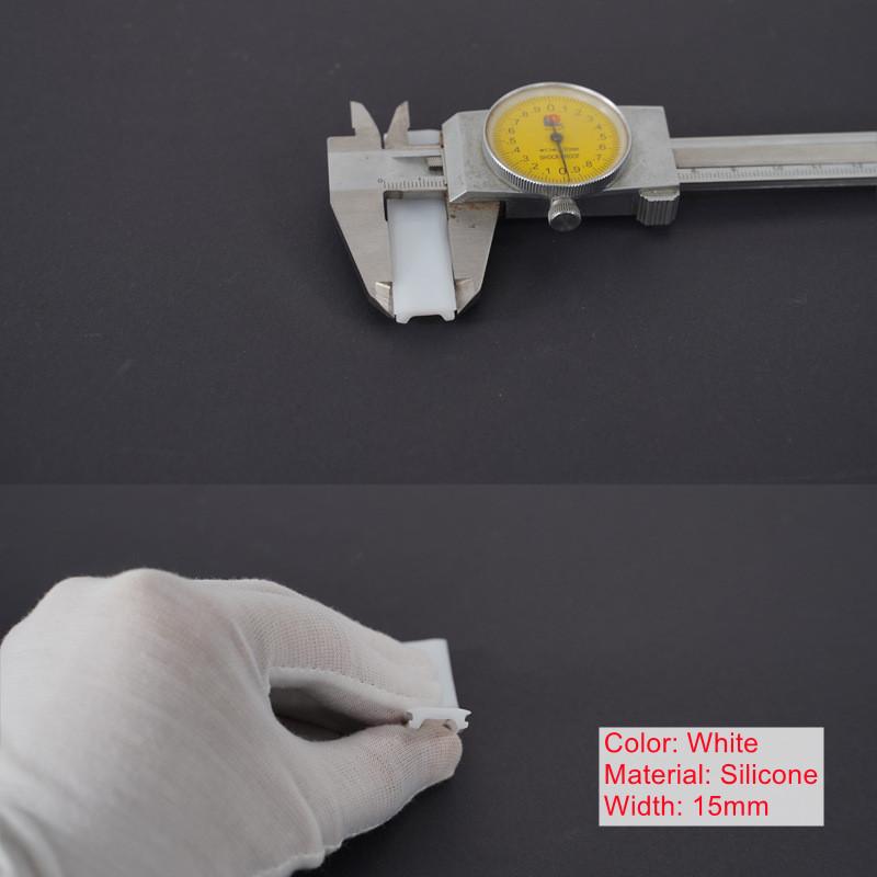 Led Aluminum Profile Silicone Flexible Pc Lampshade Milky White Cover for Cabinet Hard Bar Light Wall Decor Diy Linear Lamps