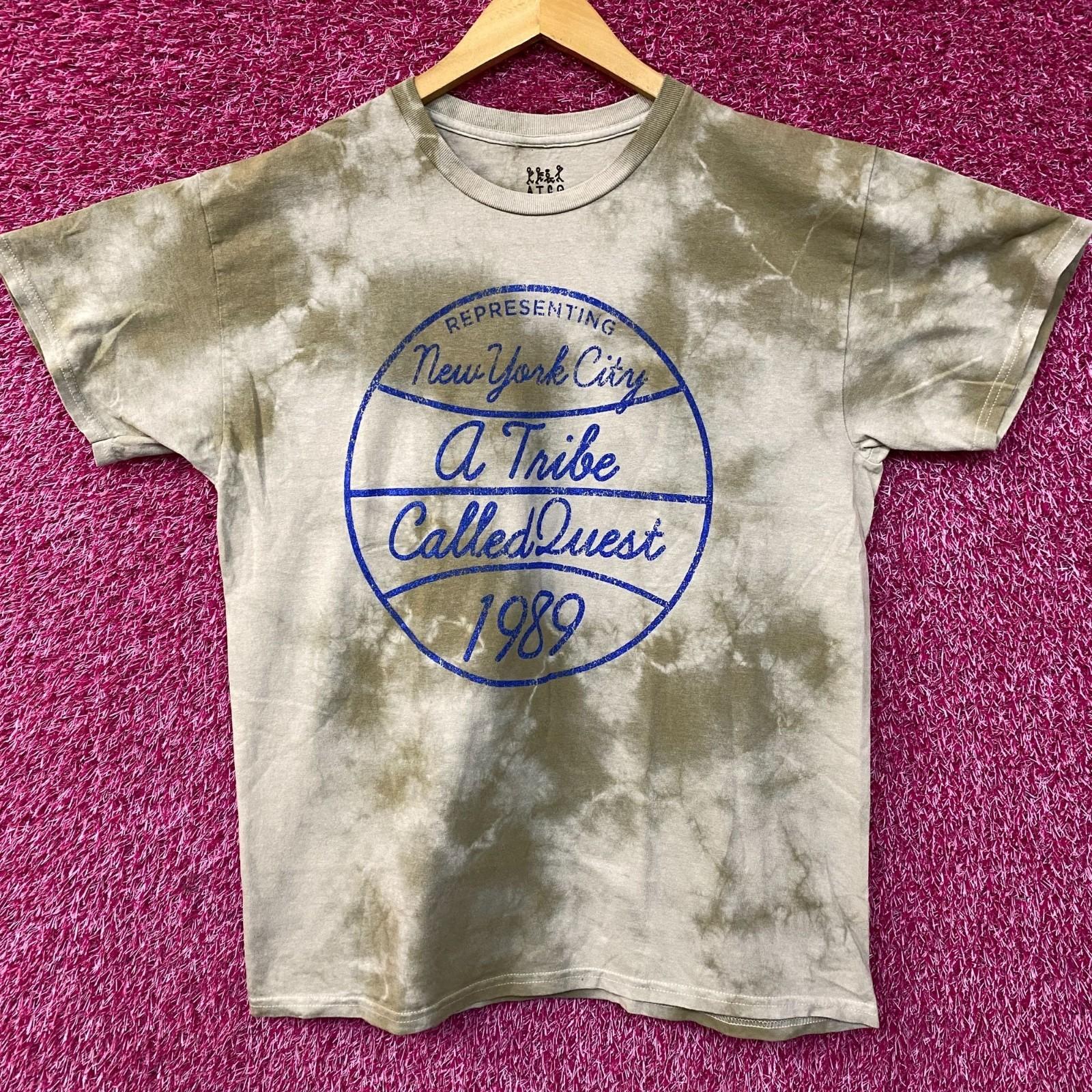 A Tribe Called Quest 1989 New York City Tie Dye 100% Cotton T-shirt Mens Tees Top 3XL
