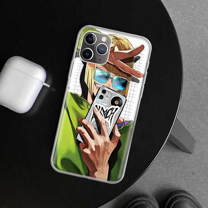 Bleach Shinji Hirako Phone Case Cover for iPhone 11 12 13 Mini 14 15 Plus 16 Pro Max 17 Air 7 8 + SE Art Customized Fundas 11 12
