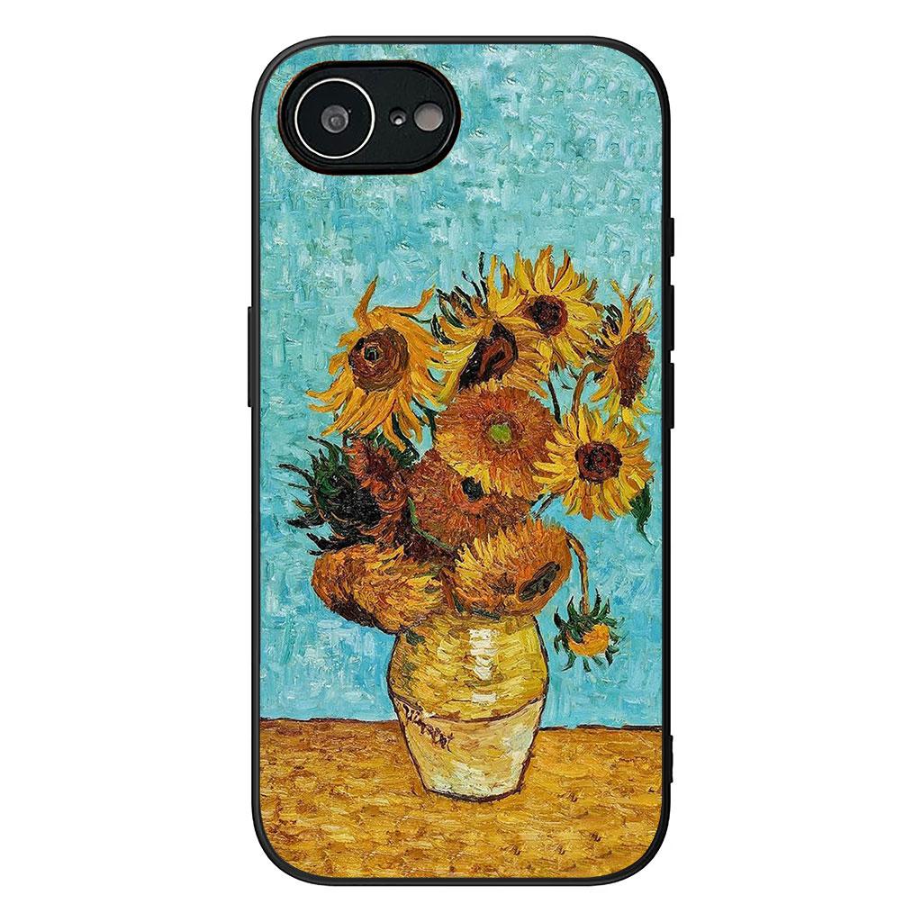 for Samsung Galaxy S25 S24 S22 S23 FE Ultra Plus A56 A05 A06 A15 A16 A55 S7 Edge Phone Case Starry Night Van Gogh Sky Wallpaper Galaxy S23