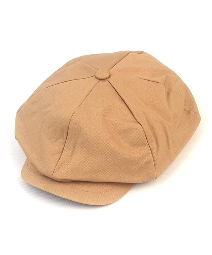 Yunibeosyeolkemiseuteuli Ct Beige Loose Fit Newsboycap
