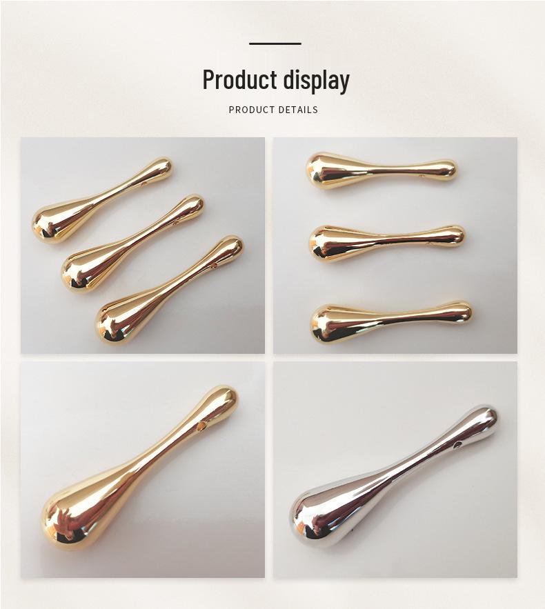 Zinc Alloy Eye Cream Stick: Iced Metal Massage & Gua Sha Beauty Tool