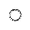 Fermoir, rond, 25mm ø, platine, 1pièce