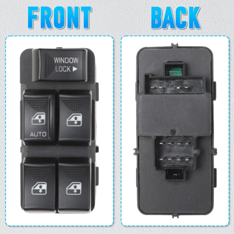 Superior Construction 901-001 SW3764 10422427 for Chevrolet Impala Buick Rendezvous 2000-2005 Power Master Window Switch