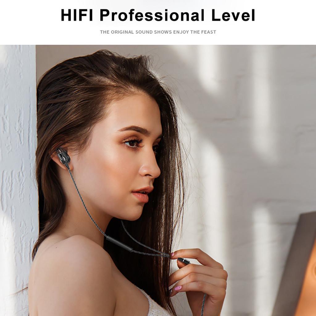BLNSWJHH HIFI Super Bass  3.5mm In-Ear Earphone Stereo Earbuds Headphone Wired