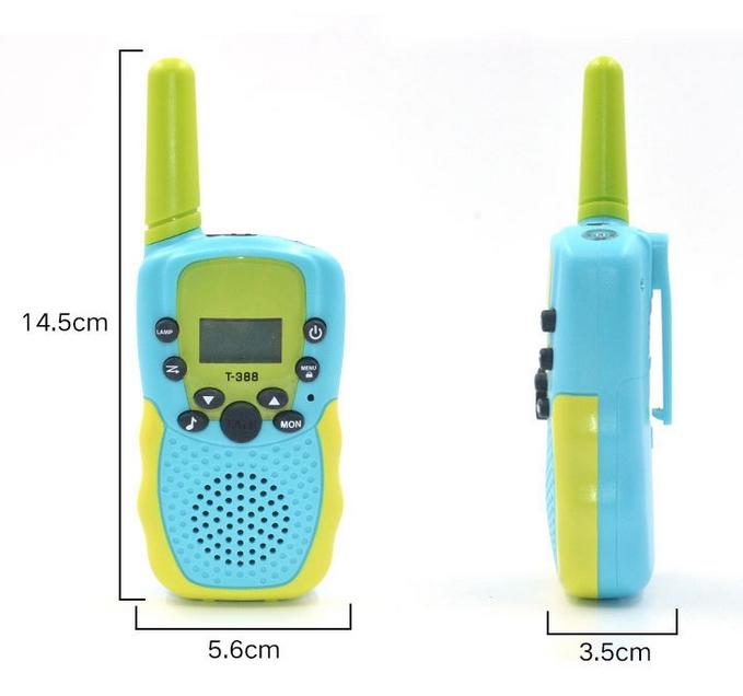 Zestaw 3X Walkie Talkie Dla Dzieci Krótkofalówki Duży Zasięg Łoki Toki 3Szt