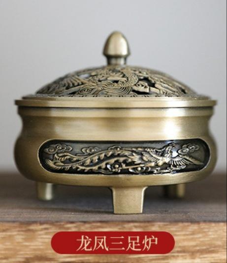 Collection of Cone Incense Burner Crafts, Incense and Taoist Buddhist Artifacts Zen Ornament  Antique Stove