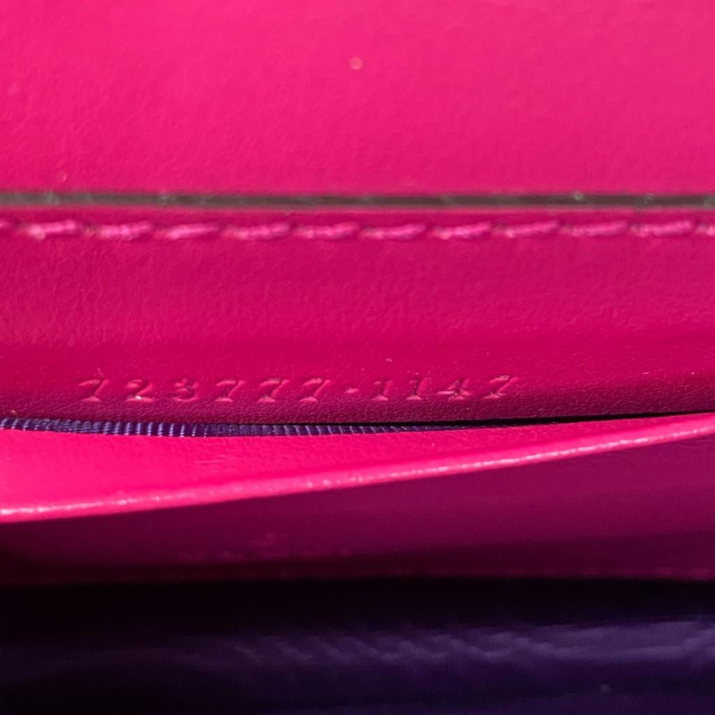 Used GUCCIShoulder Bag pink Nylon/leather Women