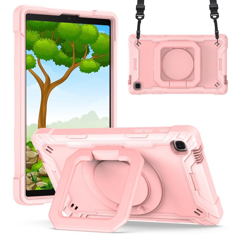 Tablet Cases Case For Samsung T220 T225 8.7 Inch Hand Ring Stand Kids Cover For Samsung Galaxy Tab A7 Lite 8.7 2021 Sm-t220 Sm-t225 Fundas