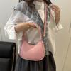 New Portable Crescent Bag Women's Fashion Sense Armpit Bag Casual Simple Commuter Shoulder Women's Bag