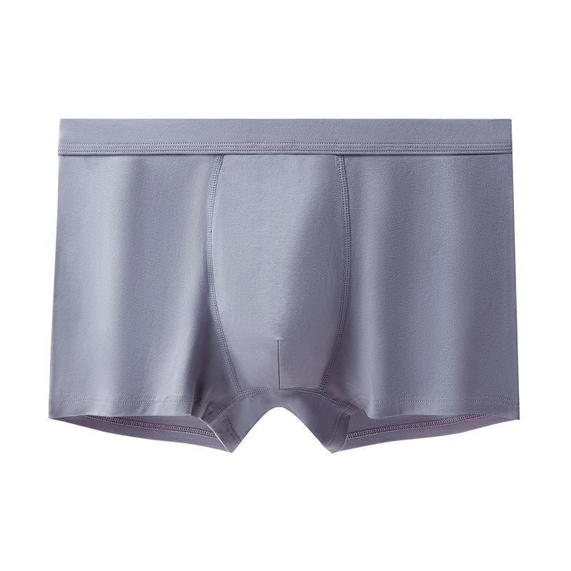 Large Size Men Spring Summer Trend Cotton Loose Antibacterial Breathable Waist Boxer Briefs