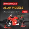Spray 1/6 Ducati V4S V4SP2 Racing Motorcycle Model Diecast Alloy Motorbike Toy Boyfriend Gift Collection Miniature Voiture