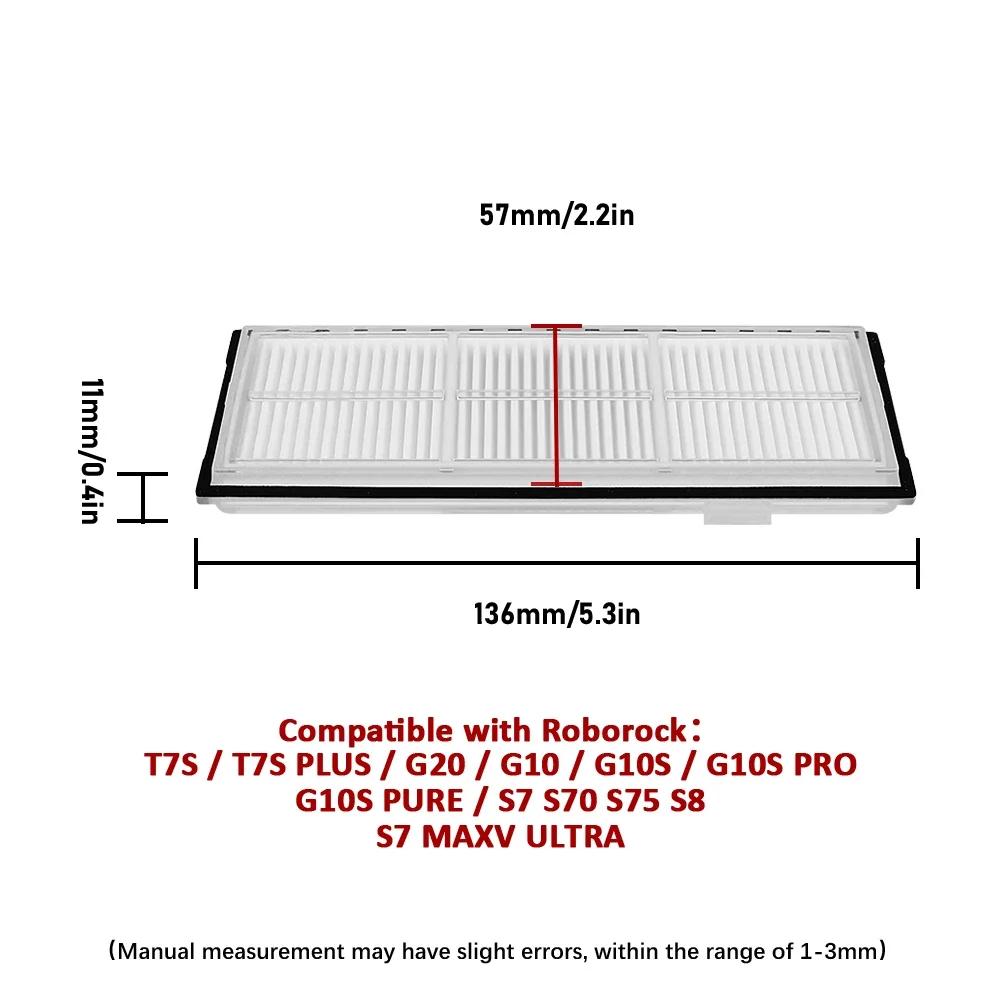 Für Roborock S7 S70 S75 S7Max S7MaxV S7 Maxv Ultra T7S Plus S7 Pro Ultra Zubehör Hauptbürste Wischmopps Filter Roboterstaubsauger Teile
