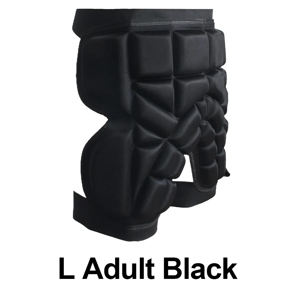 Unisex Verdickter Hüftprotektor aus EVA-Schaumstoff, sturzsicherer Gesäßschutz, verstellbar, für Skaten, Skifahren und Snowboarden
