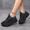 Large size wide head sports shoes thick sole wide last casual running shoes breathable comfortable barefoot travel shoes