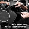 Car Center Console Cover, Leather Comfort Armrest Cover With 2 Storage Bag, Interior Car Accessories Universal Car Arm Rest Cover Pad For Car
