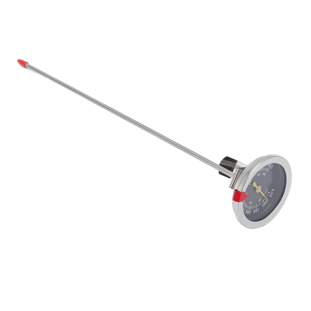 Zuckerthermometer Fritteusenthermometer Edelstahlstab Fleischkochthermometer für Truthahn BBQ