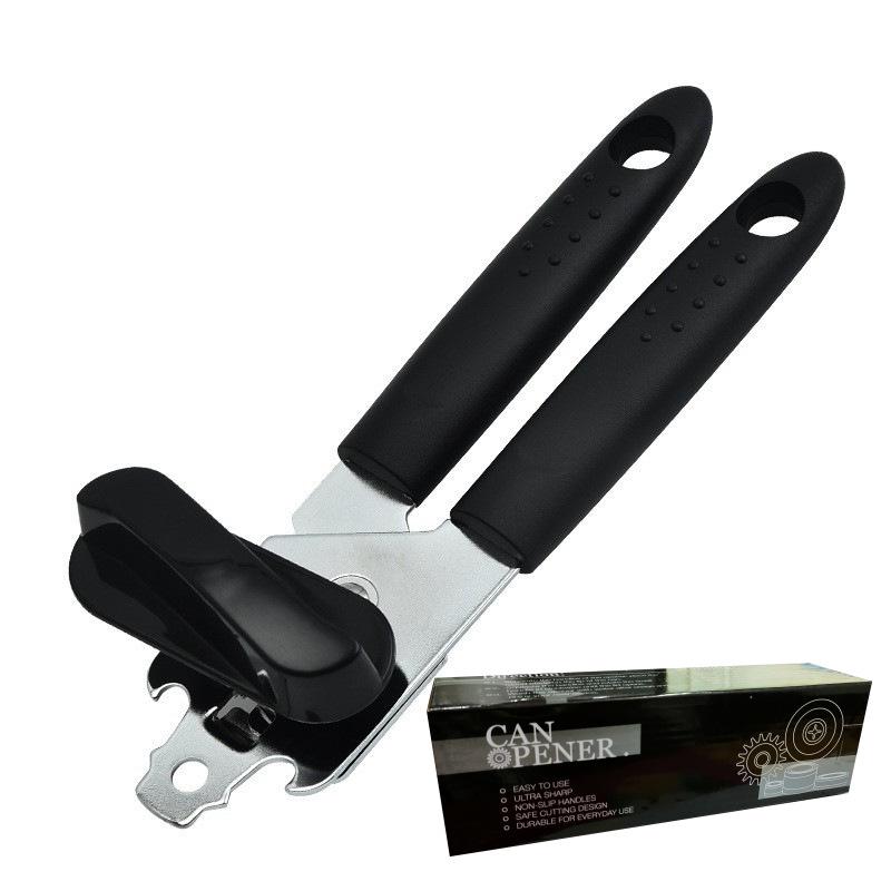 Stainless Steel 3-in-1 Multi-Purpose Manual Can and Bottle Opener