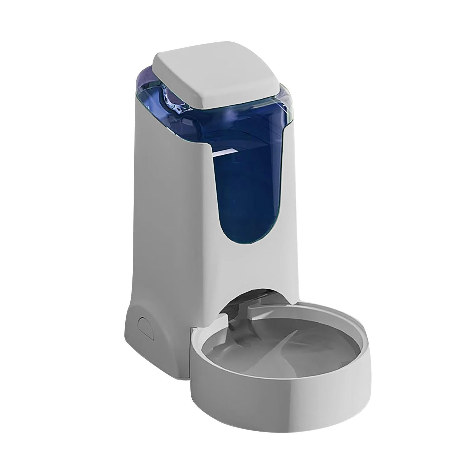 

Автоматические поилки большой емкости для собак, кошек, миски для воды для золотистых ретриверов, товары для собак One Size светло-серый