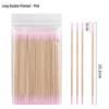 Disposable Fine Cotton Microblading Sticks for Eyebrow Shaping and Eyeliner Application