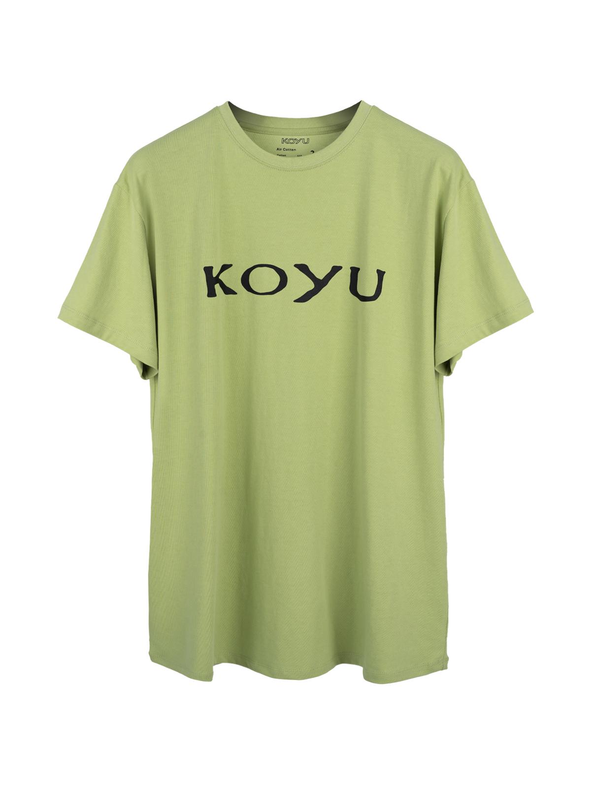 Koyu Pigment T-Shirt Lime Lime/2