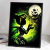 Full Round Diamond Painting The Spirit of The Night Art Rhinestone Picture Mosaic DIY 5D Cross Stitch Embroidery Home Decoration