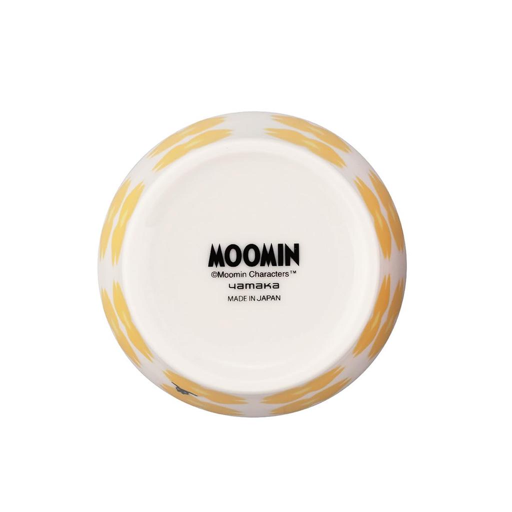 Moomin Kukatt Diameter X Height a Perfect Gift for Any Tableware 8.8cm Bowl, 8.5cm 5.5cm (200ml) - Yellow, Collection. MM10001-352