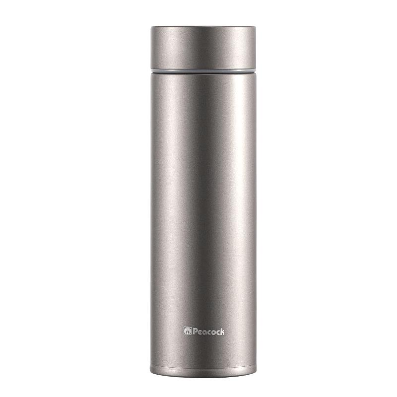 Peacock Pure Titanium Insulated Tea Infuser Bottle