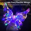 Creative Electric Elf Wings Costume Fluttering Wings Glowing Electric Fairy Wings  Party