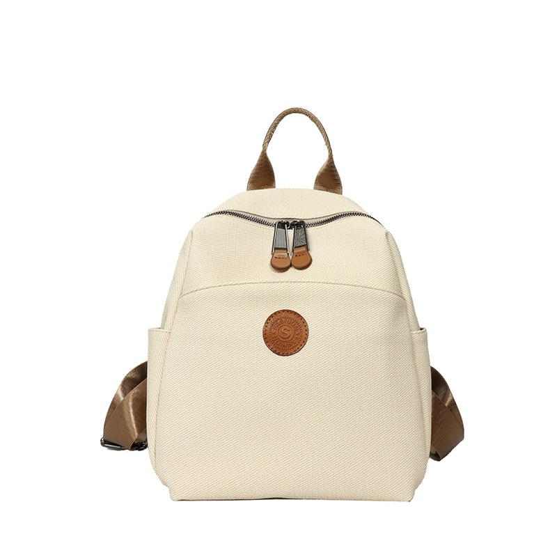 Women's nylon backpack waterproof large-capacity casual schoolbag 2024 new travel bag backpack wholesale