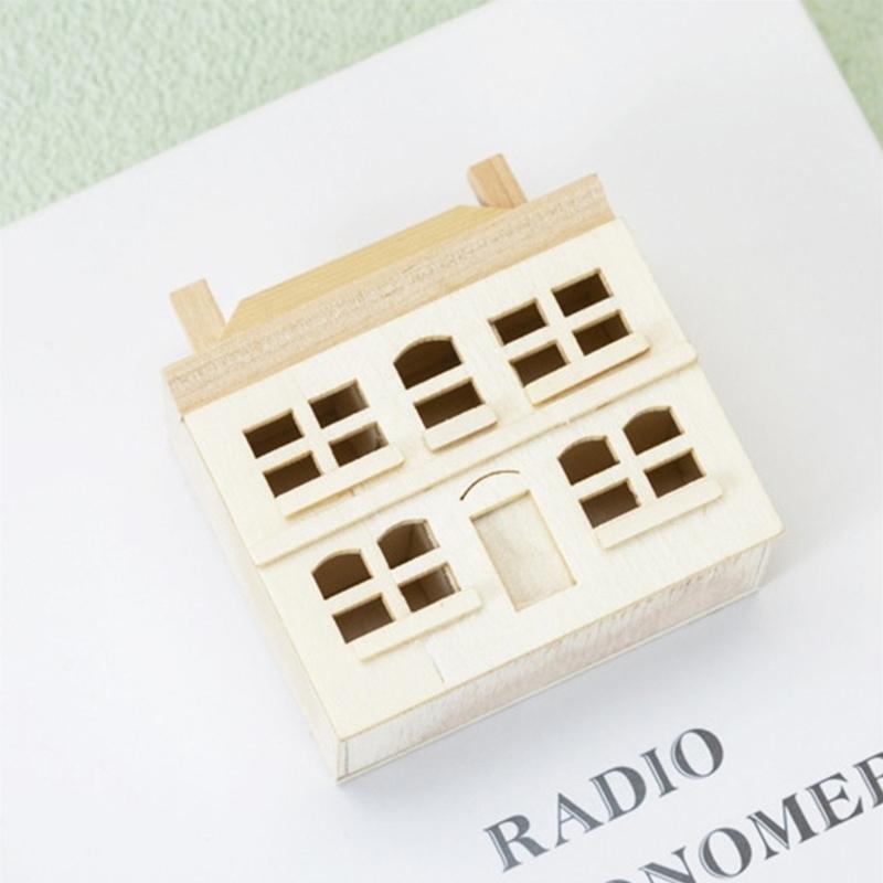 1:12 Dollhouse Miniature Cute Villa Small House Model Decor Toy Play House Toy
