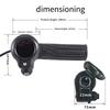 XXR-Bike Electric Scooter Accelerator Display Ebike Throttle Grip Digital Monitor For Bicycle Electric Scooter Trigger Durable