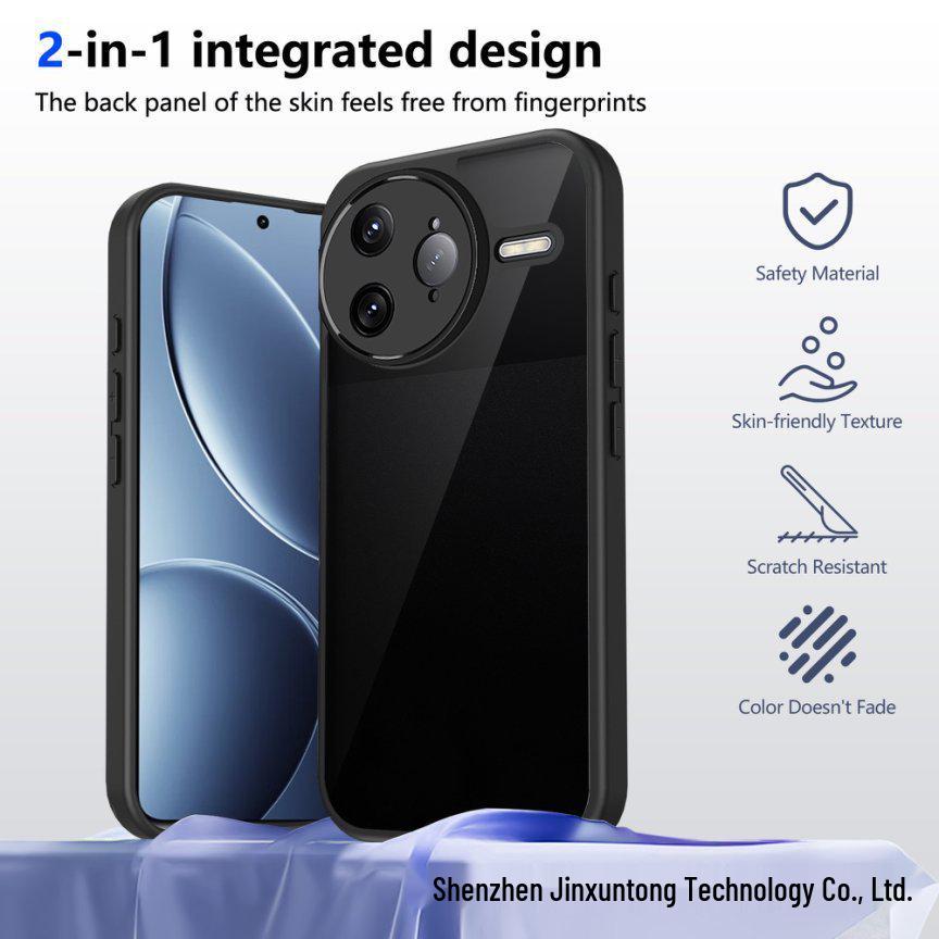 Compatible Redmi Note 15/15C/A5 Skin-Feel Case for Xiaomi 15T/POCO F7 - Frosted Finish Phone Cover