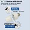 360 Degrees PIR Human Induction Motion Sensor LED Night Lamp Holder Corridor Base E27 Delay Time Adjustable Switch