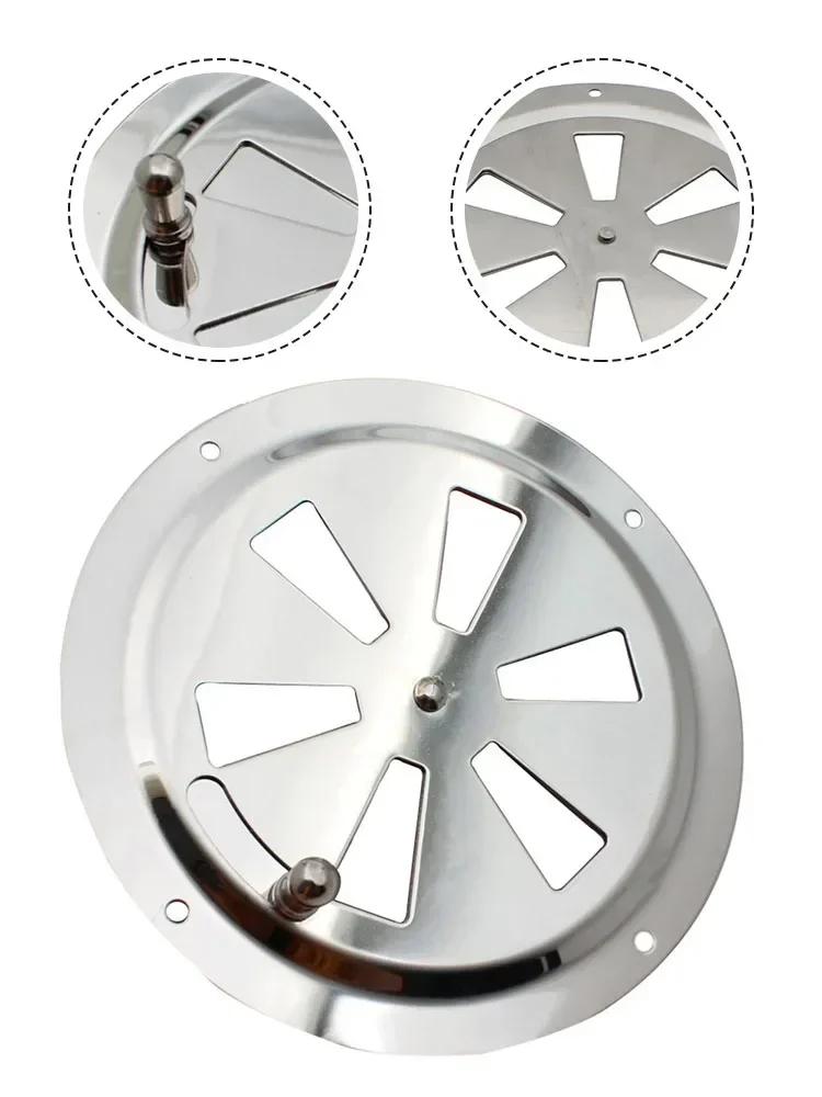 1Pc Stainless Steel 316 Ventilation Blade Plate Opening Closing Panel For Yacht RV Home Improvement Decoration