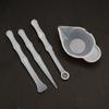 Silicone stir bar Mix Cup Mold Epoxy Resin Tools Reusable Mixing Measuring Cups DIY Jewelry Making Stick Handmade Accessories