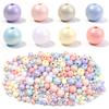 30-100pcs Macaroon Color Acrylic Beads Mixed Color Round Loose Spacer Beads For Jewelry Making DIY Bracelet Necklace Accessories