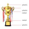 Metal Cup Trophy Cup Multi Size Prize Cup Awards Metal Model Award Cup  School Rewarding