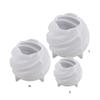 Rotating Planet Silicone Candle Mold 3D Round Carving Ball Resin Plaster Soap Molds DIY Creative Gypsum Clay Mold Craft