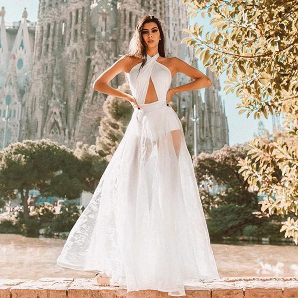 

Модное женское повседневное платье без бретелек с принтом без рукавов