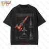 Thunderbird 3 Vintage Oversized Tshirt Navk