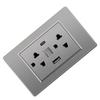 Thailand Type Electrical Wall Receptacle Outlet Space Saving USB Type C Wall  r Outlet for Home