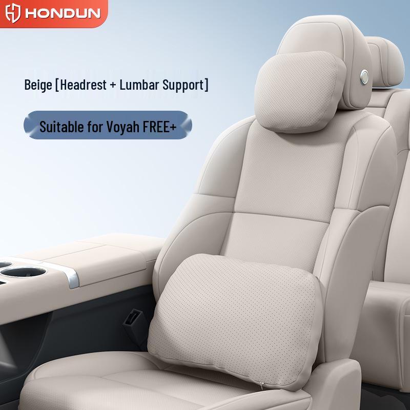 Essential Car Interior Mods: Voyah FREE+ Headrest, Lumbar & Neck Support Pillow Set